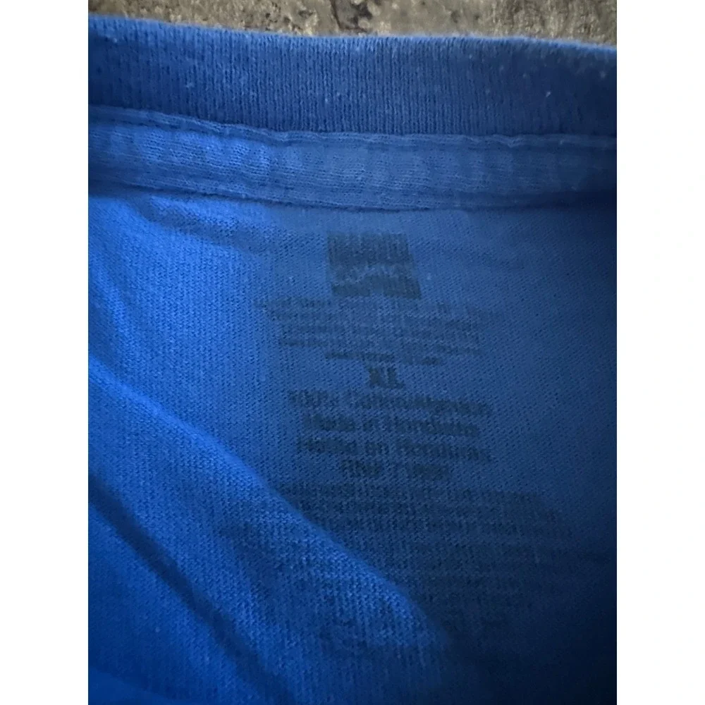 The‎ Amazing Spider Man Graphic T Shirt Blue Kids Youth XL Marvel Comic Book